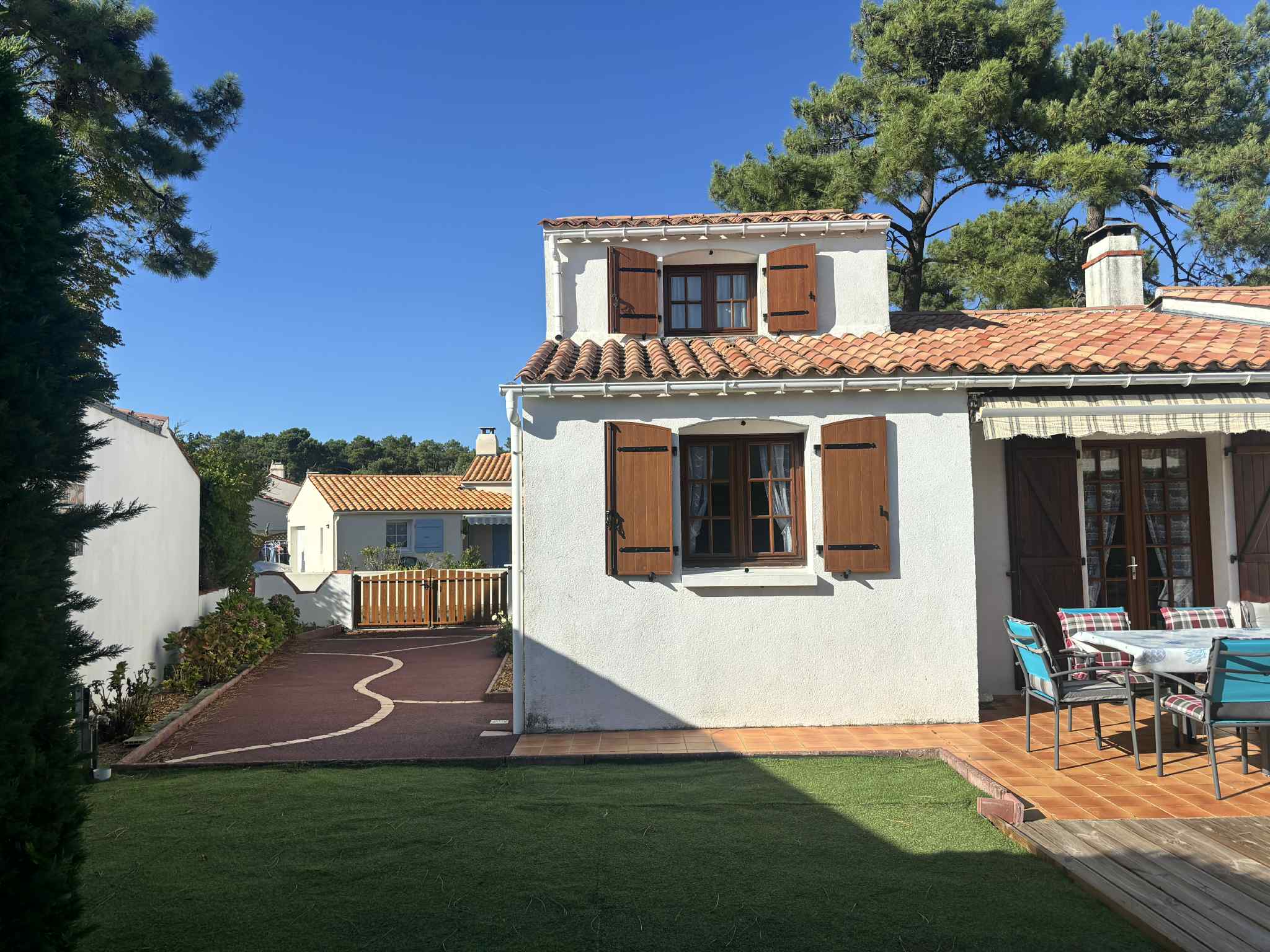 maison individuelle à 450 m de la plage